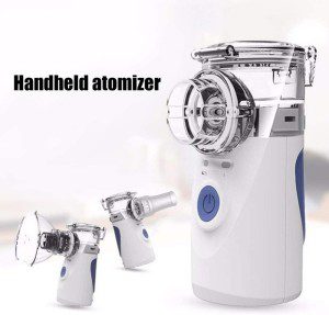 Alician Portable Ultrasonic Atomizer Mini Handheld Inhaler Facial Humidifier Noiseless Inhaler Machine