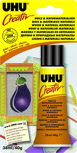 UHU Specialist Creativ’ Plastics and Miniatures Glue 33Ml – Card of 1, (33-47330)