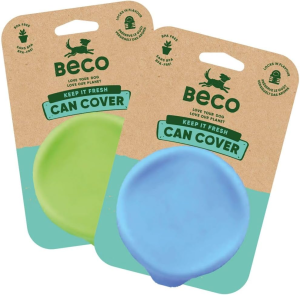 Beco Dog and Cat Wet Food Silicone Can Cover Accessory Green One Size