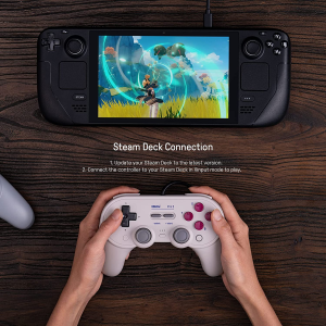 8Bitdo Pro 2 Wired Controller for Switch, Windows, Android and Raspberry Pi(Gray Edition)