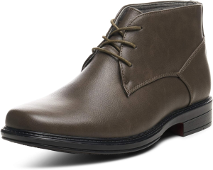 Alpine Swiss Mens Leather Lined Dressy Ankle Boots