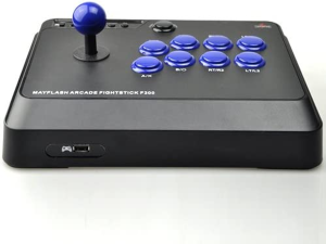 Mayflash F300 Arcade Fight Stick Joystick for PS4 PS3 Xbox ONE Xbox 360 PC Switch Neogeo Mini, Black, 33 X 27 X 13.5 Cm