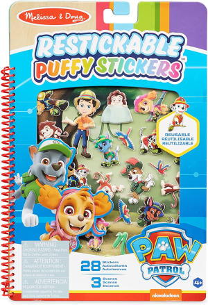 Melissa & Doug PAW Patrol Restickable Puffy Stickers – Jungle