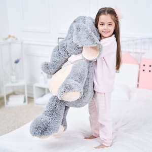 IKASA 100Cm Giant Elephant Stuffed Animal Plush Toys Gifts for Kids Girlfriend