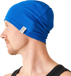 CHARM Mens Running Sports Beanie – Gym Caps Sweat Wicking Bike Hat Helmet Liner