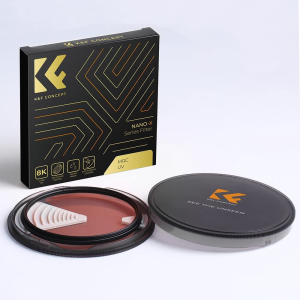 K&F Concept 58Mm UV Filter for Camera Lenses,28-Layer Multi Coated UV Protection Filter Nanotech Coatings, Ultra-Slim