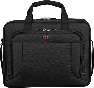 WENGER Laptop Briefcase, 33 Centimeters, Black