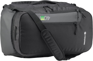 Caribee Traveller Carry-On Backpack, 40 Litre Capacity, Black