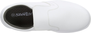 Portwest Steelite Slip on Safety Shoe, White, Size 42