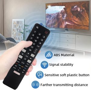 TCL Remote RC802N Replaced Remote GRC802N YUI1 for Netflix TCL TV 75C2US 65C2US 55C2US 50E18US 55E18US 43P20US 49C2US 32S6000S 40S6000FS 43S6000FS 49S6000FS 55S6000FS