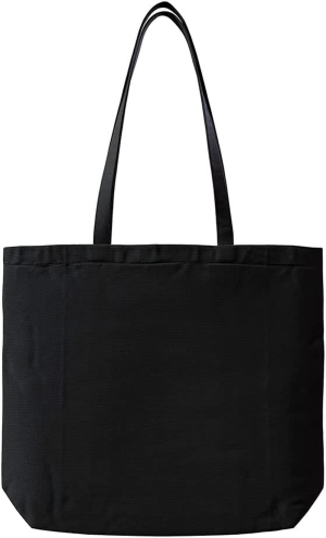 TOTES Pure Cotton Black Tote Bag| (50X43Cm) Eco-Friendly Foldable Shoulder Shopping Bags | Washable Reusable Cloth & Unisex Grocery Bags with (50Cm) Handles