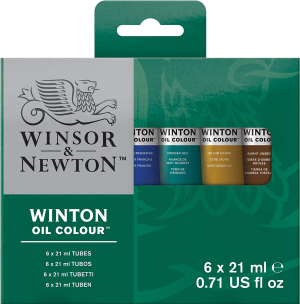 Winsor & Newton Winton Oil Color 10-Tube Set, 37Ml