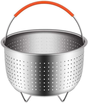 Steamer Basket for Instant Pot, Vegetable Steamer Basket Stainless Steel Steamer Basket Insert for Pots (3Qt)