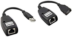 USB over Ethernet RJ45 Extender Adapter Cat5 Cat6