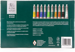 Winsor & Newton Winton Oil Color 10-Tube Set, 37Ml