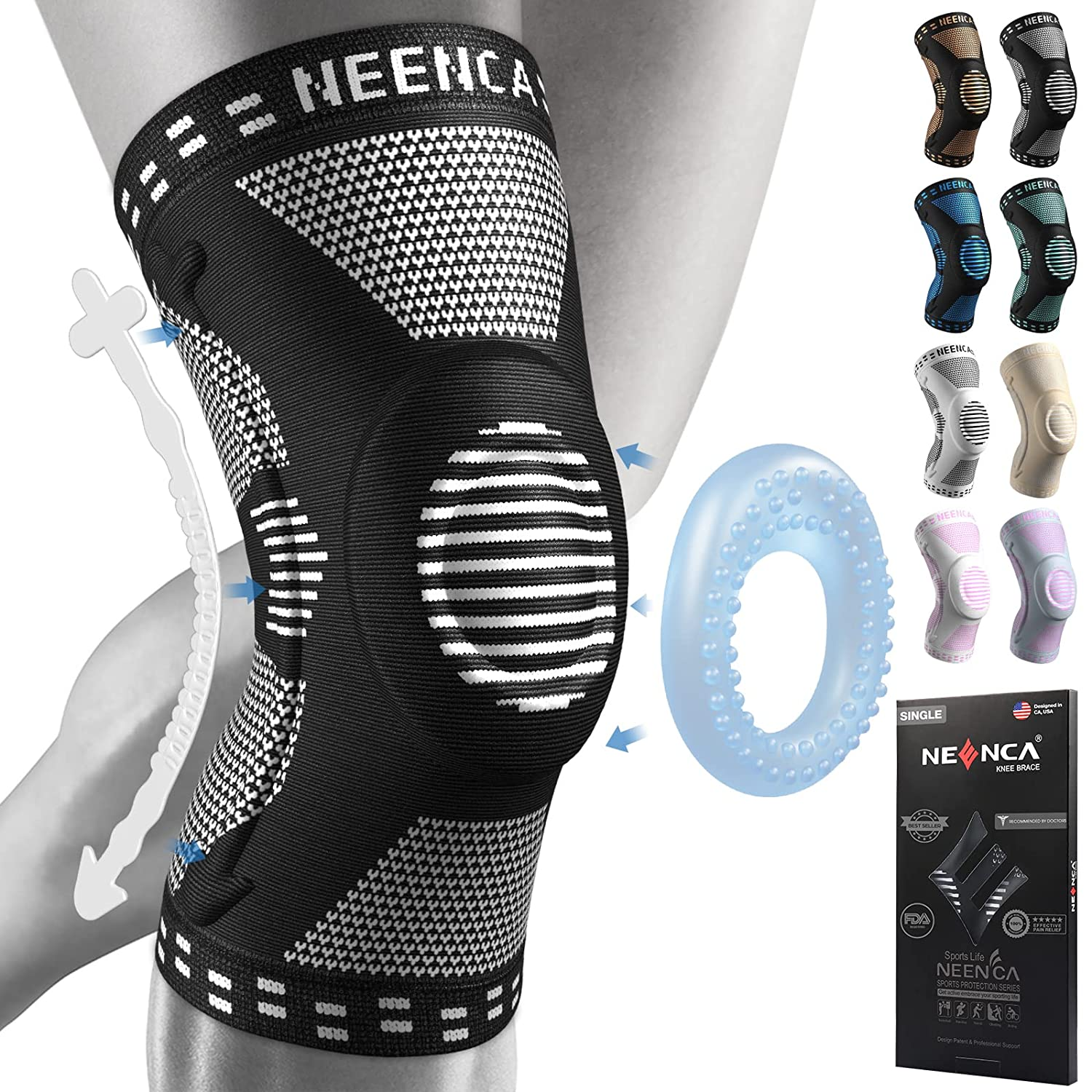 PRO Compression - Calf Compression Sleeve for Pain Relief, Unisex