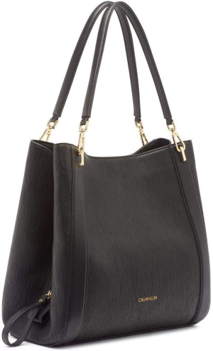 Calvin Klein Ellie Novelty Large Triple Compartment Shoulder Bag