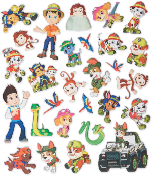 Melissa & Doug PAW Patrol Restickable Puffy Stickers – Jungle