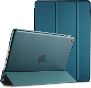 Procase Ipad 10.2 Case 9Th Gen 2021/ Ipad 8Th Gen 2020/ 7Th Gen 2019, Slim Stand Hard Back Shell Protective Smart Cover Case for 10.2 Inch Ipad 9/8/7 -Navy