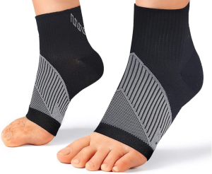 H HOME-MART Plantar Fasciitis Socks with Arch Support, Foot Care Compression Sleeve, Eases Swelling & Heel Spurs, Ankle Brace Support, Increases Circulation