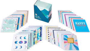 American Greetings Deluxe Birthday Card Assortment, Bright & Cheerful (40-Count)