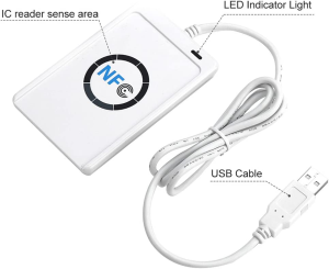 Yosoo NFC ACR122U Contactless Smart Reader & Writer + SDK + 5Xmifare IC Card