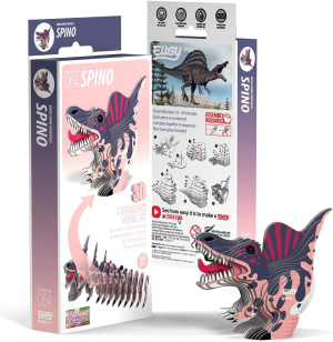 EUGY 064 Spino Eco-Friendly 3D Paper Puzzle [New Seal]