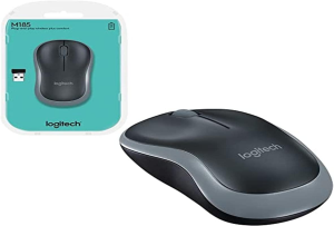 Logitech M185 Compact Wireless Optical Mouse & Wireless Mouse M185