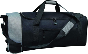 Travelers Club 30” Xpedition Rolling Travel Duffel Bag, Black, Inch, Black, 30-Inch, 30” Xpedition Rolling Travel Duffel Bag (BBB-77032-001)