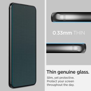 SPIGEN EZ Fit Glas.Tr Slim Screen Protector Designed for Samsung Galaxy S22 plus (2022) Auto Alignment Kit Premium Tempered Glass [2-Pack] – Clear