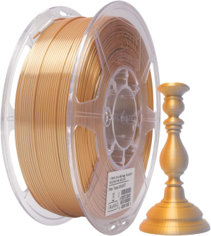 Esun Silk Magic PLA Filament 1.75Mm, Silky Bicolor 3D Printer Filament PLA, Dimensional Accuracy +/- 0.05Mm, 1KG Spool (2.2 LBS) 3D Printing Filament for 3D Printers, Silk Gold Silver