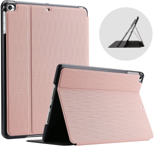 Procase Ipad 9.7 (2018 & 2017 Old Model) / Ipad Air 2 / Ipad Air Case, Slim Stand Protective Folio Case Smart Cover for Apple Ipad 9.7 Inch 5Th/6Th Generation, Also Fit Ipad Air 2 / Ipad Air-Black