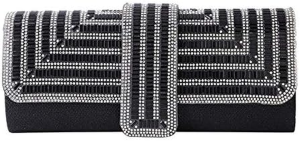 Women’S Evening Bags and Clutches Rhinestone-Adorned Clutch Purse for a Wedding or Other Event.