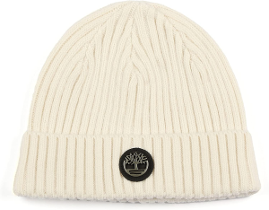 Timberland Men’S Ribbed Watch Cap with Logo Plate