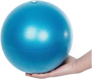 Small Exercise Ball – Anti-Burst Non-Slip,Stability,9 Inch,With Inflatable Straw,Mini Pilates Balls Ideal for Yoga Exercise Pilates Physical Therapy Stretching Core Fitness