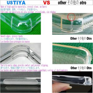 USTIYA for Samsung Galaxy Xcover 6 Pro Case Clear TPU Four Corners Cover Transparent Soft