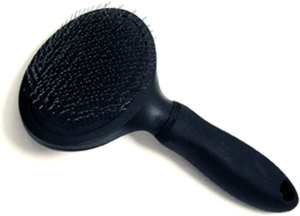 Miracle Care Slicker Dog Brush, Large, Black