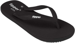 Fipper Women’S Slim Rubber Thongs Black UK 8 US 9 EU 41