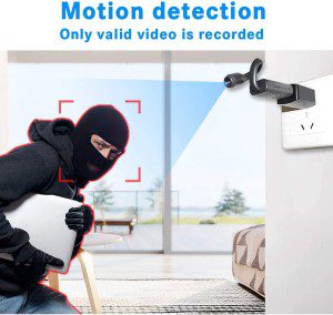 Vanxse CCTV USB Wifi Network IP Camera 1080P HD Wireless Mini Hidden Camera App Remote Access, Motion Detection, Video Recorder Home Security Surveillance