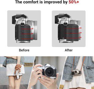 Smallrig Z Fc Handgrip L-Shape Grip for Nikon Z Fc Camera, Side Handle with 1/4″-20 Screw Mount, Retro-Style Handle with Beauty and Comfort – 3480