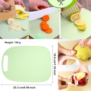 Taicols Kids Cooking Cutter Set, 8 Pcs Kids Knife Set, Kids Safe Knives Set, Wooden Kids Kitchen Knife, Toddler Kitchen Cutter Set Montessori Kitchen Tools for Toddlers Chopper Cutting Fruit Vegetable