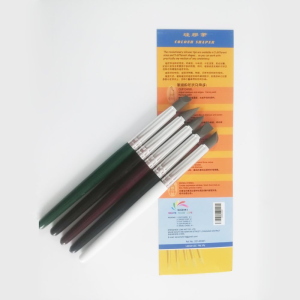 COMIART Clay Sculpture Tools Silicon Color Shapers Painting Brushes Size 6