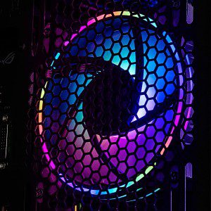 Cooler Master Masterfan MF120 Halo ARGB – Dual Ring Addressable RGB Lighting, Case and Cooling Hybrid Fan Blade Design with Jam Sensor Protection and Vibration Dampening Frame – 120 Mm