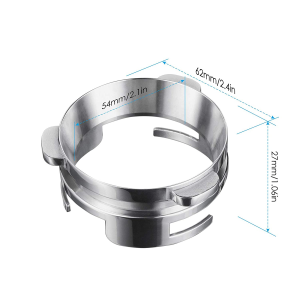 Hands-Free Dosing Funnel, MATOW 54Mm Dosing Funnel with Grinder Trigger Fits Breville 54Mm Portafilters