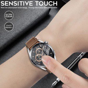 【3 Pack】T Tersely Tempered Glass Screen Protector for HUAWEI Watch GT 3 /GT3 46Mm, Screen Protector Film Guard