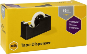 Marbig (R) 8702502 TAPE DISPENSER LGE BLACK