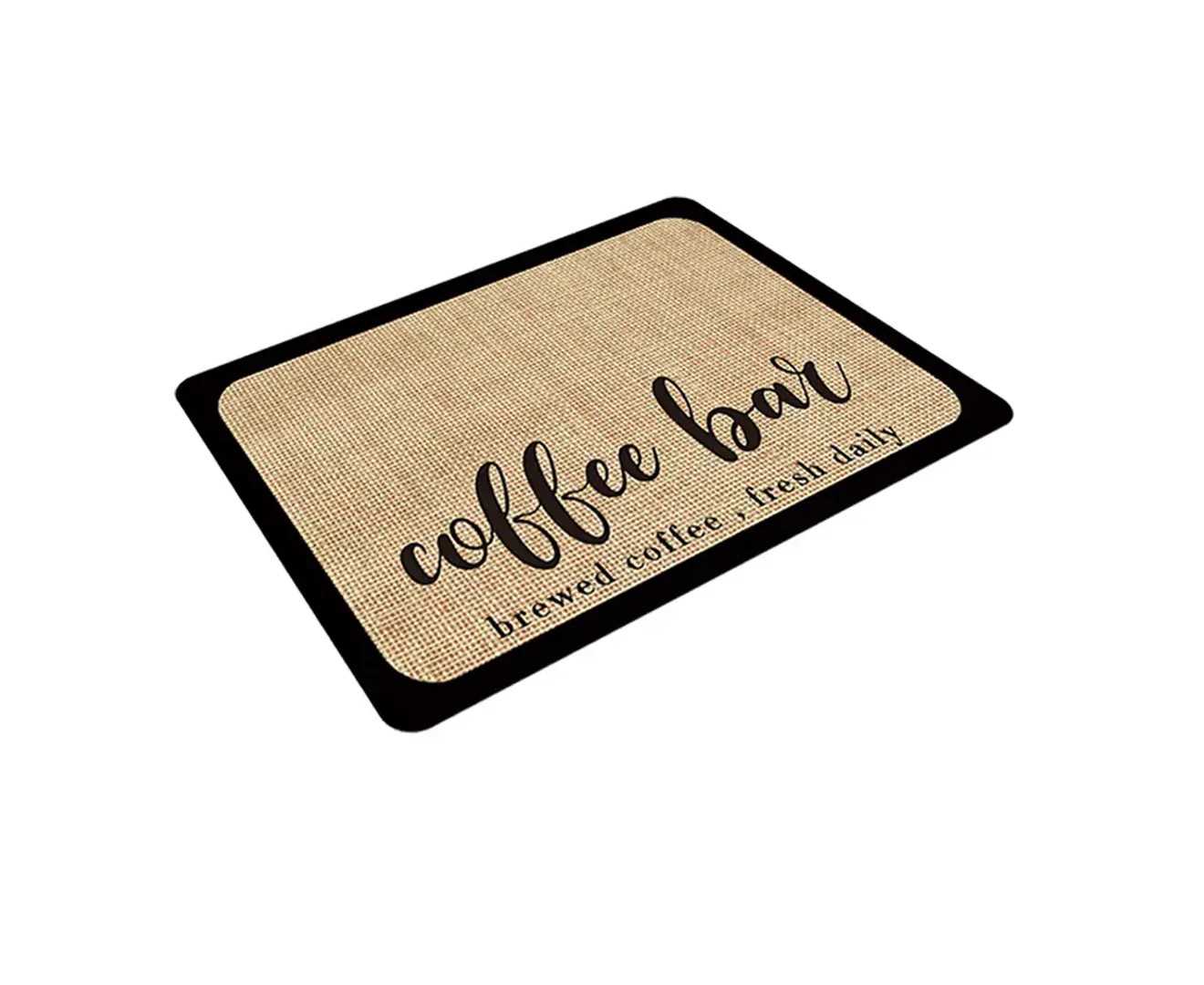 Kitchen Dish Drying Mat Absorbent Quick Dry Placemat for Kitchen Counter Coffee Machine – Coffee