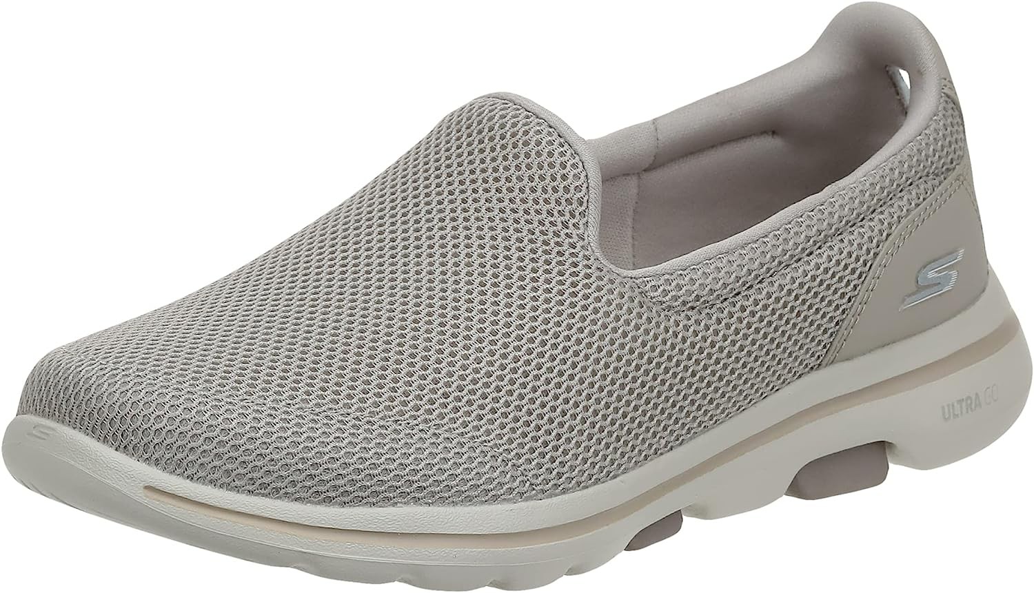 Skechers 15901 Go Walk 5 Taupe Taupe Womens Sneakers Sport Walking Shoes