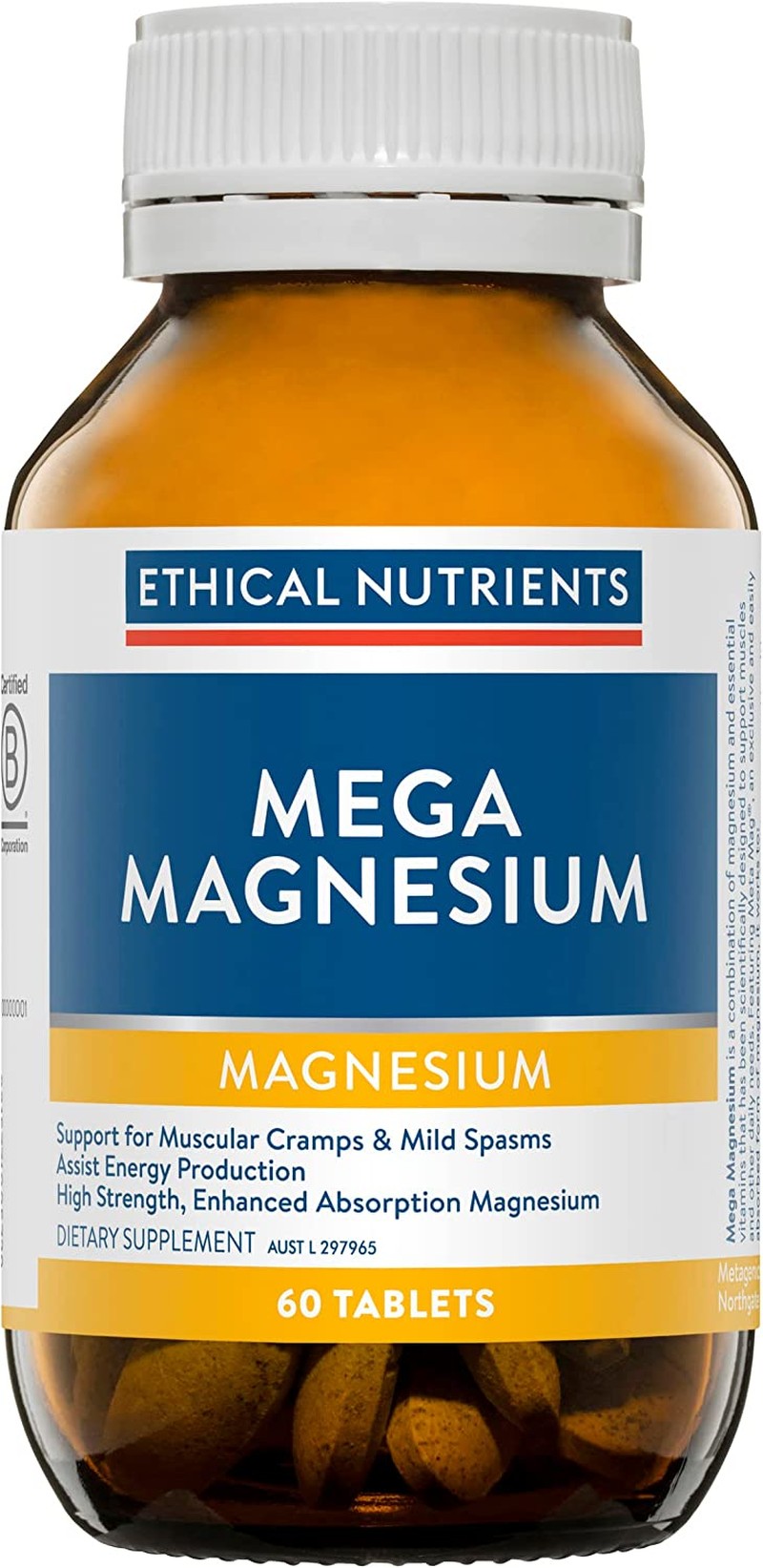 Ethical Nutrients Mega Magnesium 60 Tablets