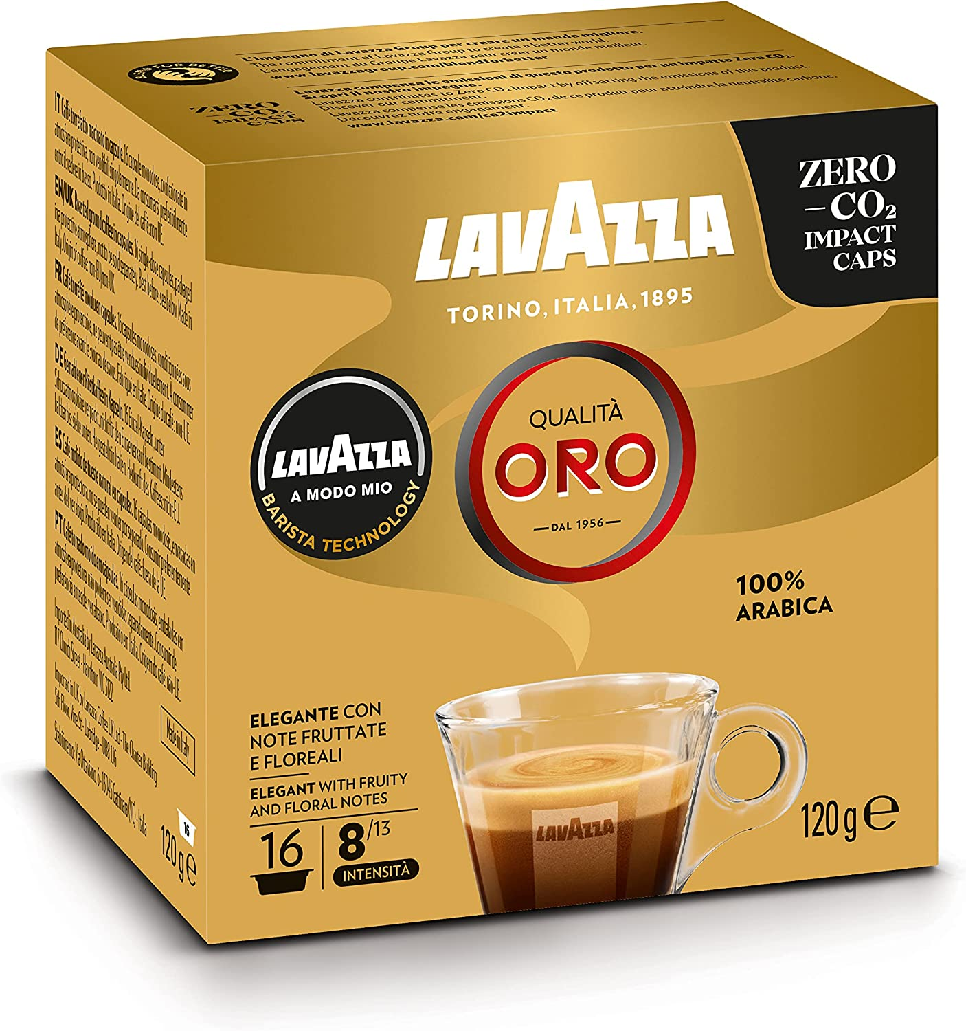 Lavazza Passionale A Modo Mio Coffee Pods 16 Pack